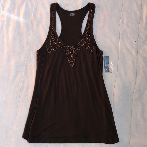 a.n.a Tops - NWT a.n.a Beaded Tank Top